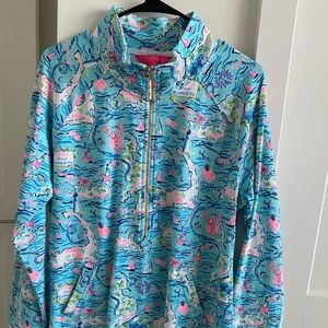 Lily Pulitzer cape pullover
